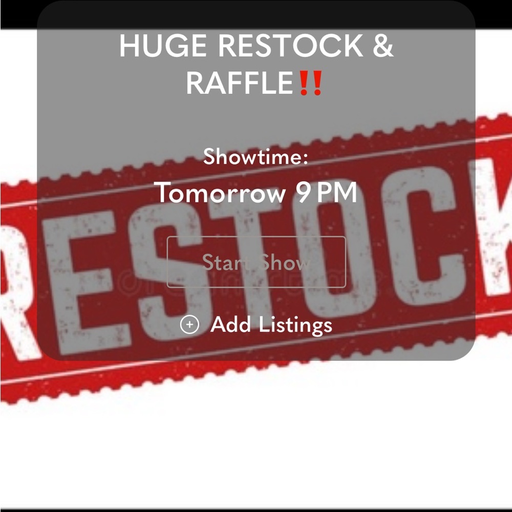 TUNE IN FOR NEW STYLES AND RAFFLE